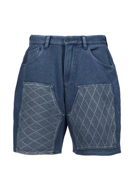 Matlasat pantaloni scurți Porter Classic clasici albastru