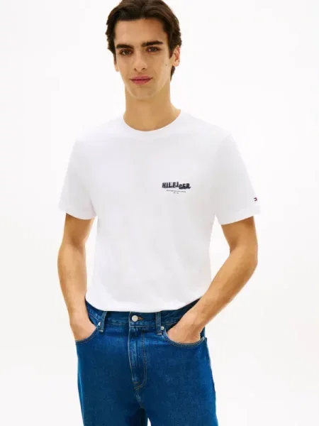 Tommy Hilfiger Tricou alb