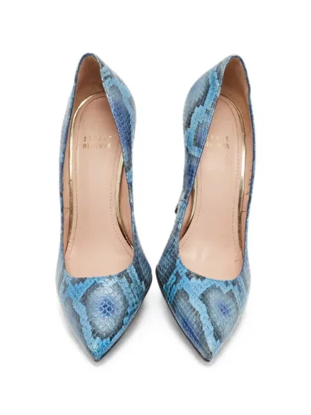 Pantofi cu toc Stuart Weitzman albastru