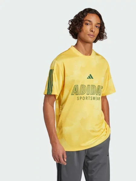 Футболка Adidas желтая