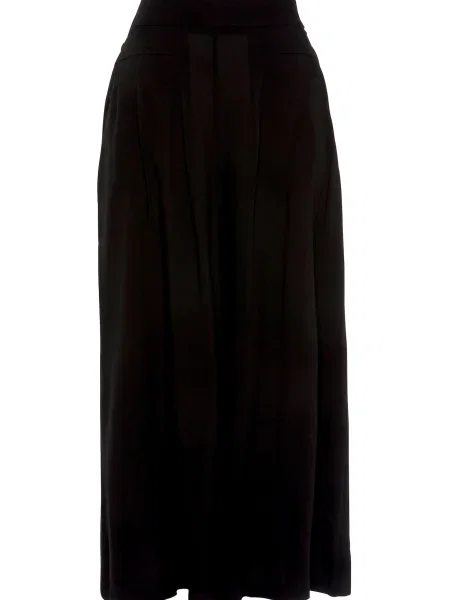 LASCANA Pantaloni cutați negru