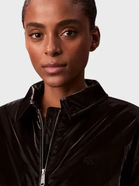 Джинсова куртка Calvin Klein Jeans чорна