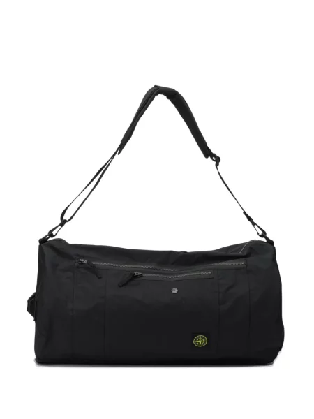 Geantă Stone Island cu strasuri negru