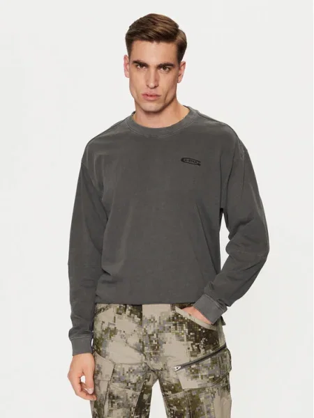 Tricou mânecă lungă G-star Raw gri