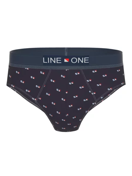 Line One Σλιπ ναυτικό μπλε / κόκκινο λευκό