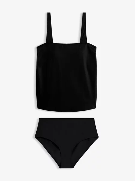 Tankini szybko schnące komplet czarny