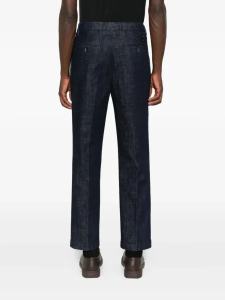 Pantaloni Jacob Cohën plisate albastru