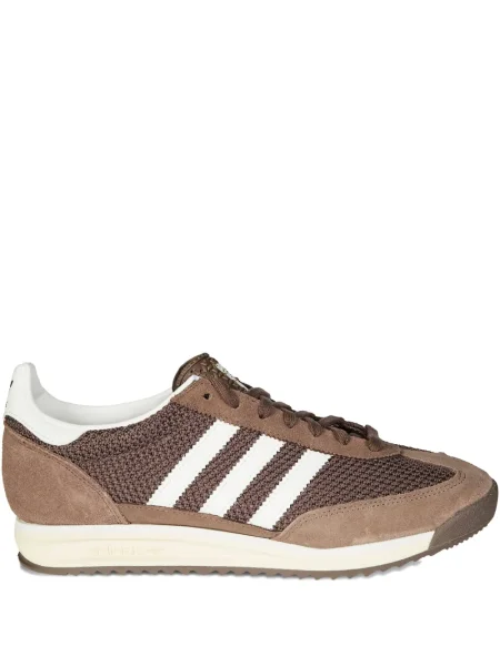 Sneakerși Adidas cu dungi maro