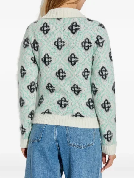 Kardigan Casablanca zielony