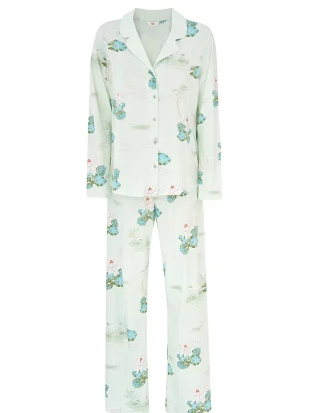 Dagi Pijama azuriu pastel verde