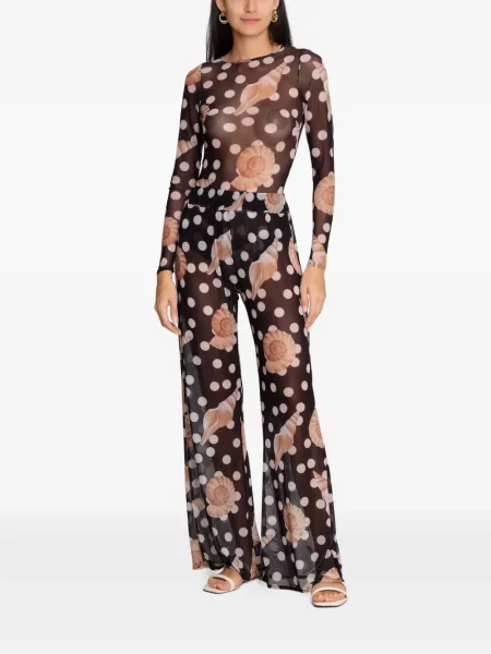 Koszulka Brigitte z nadrukiem czarna