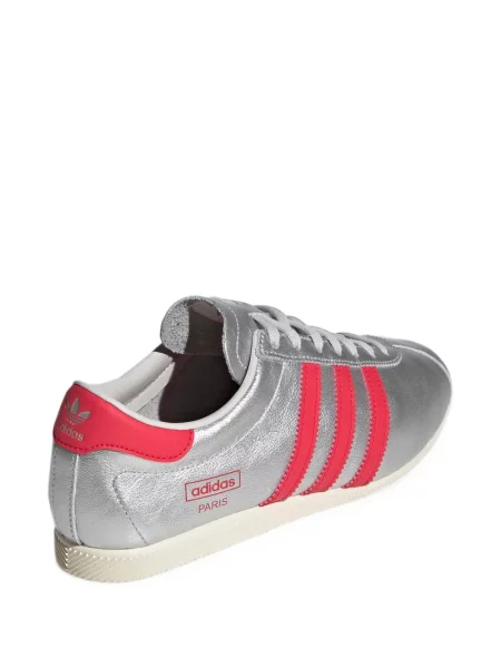 Sală de gimnastică lung sutien Adidas din piele negru