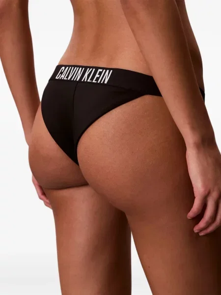 Bikini Calvin Klein autogrammal fekete