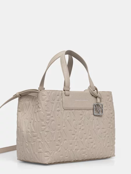 Armani Exchange Kabelka béžová