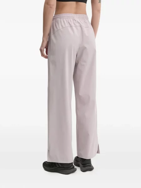 Pantaloni Under Armour alergare cu autograf violet