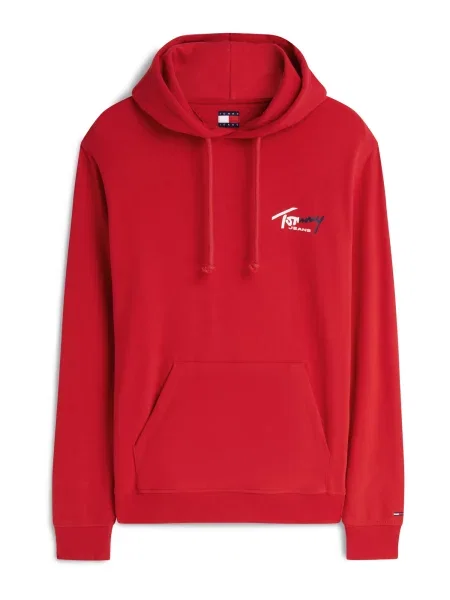 Palton Tommy Jeans roșu