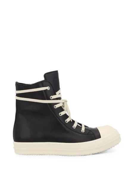 Sneakerși Rick Owens din piele negru