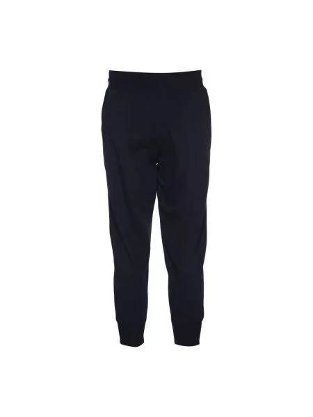 Spodnie dresowe Polo Ralph Lauren o krotszym kroju granatowe