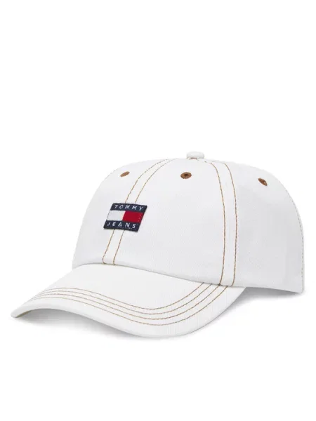Baseball sapka Tommy Hilfiger Heritage Ekru fehér