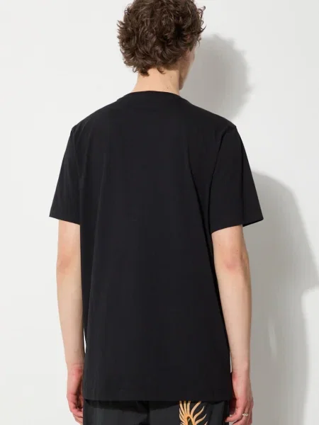 Футболка Maharishi Micro Maharishi однотонна чорний