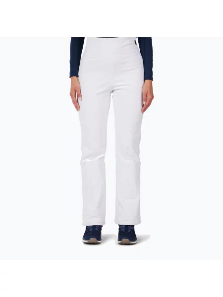 Pantaloni de schi pentru femei Rossignol Ski Softshell white alb