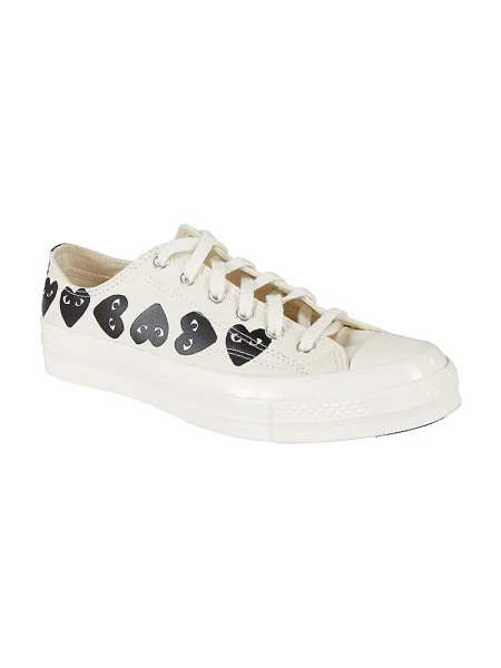 Sneakersy Comme Des Garcons Play w serca białe