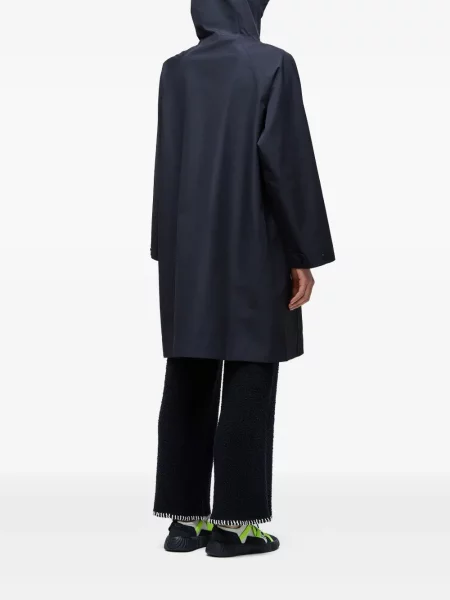 Płaszcz Osklen z kapturem czarny