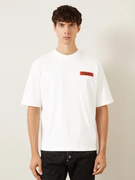 T-Shirt weiss biała