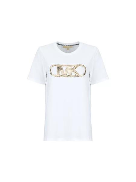 Klasična majica Michael Michael Kors s kratkimi rokavi bela