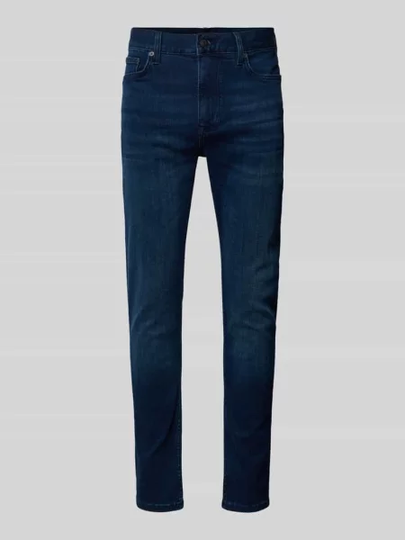 Jeansy o kroju slim fit z dodatkiem streczu model ‘CORE BLEECKER’ Tommy Hilfiger niebieskie
