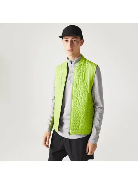 Lacoste Kamizelka Sport Active Ze Stójką Pikowana Dwustronna czarna