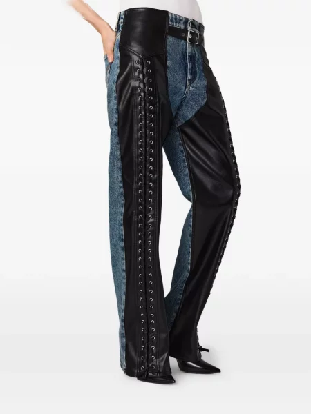 Traperice Stella Mccartney s vezicama s čipkom plava
