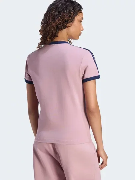 Adidas Originals tričko dámske s bavlnou ružová