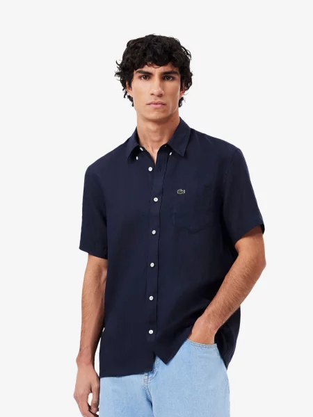 Сорочка Lacoste синя