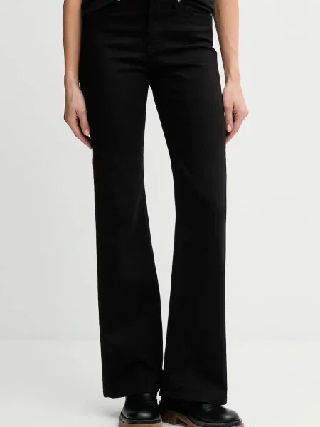 Joop! jeans high waist negru