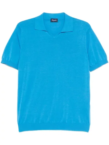 Тениска Drumohr синьо
