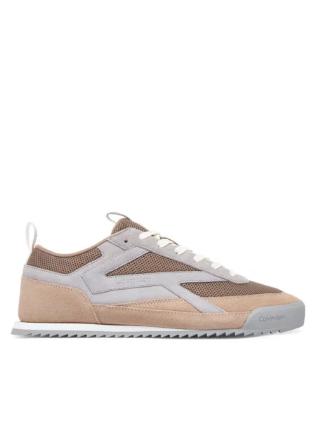 Sneakersy Calvin Klein hnědé