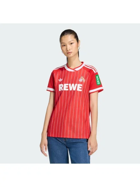 Koszulka piłkarska FC Koeln Trefoil biała