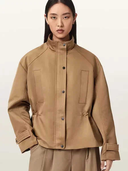 AllSaints Geacă LUELLAH | Oversize fit maro