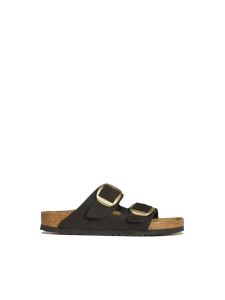 Birkenstock Klapki Arizona Big Buckle czarny