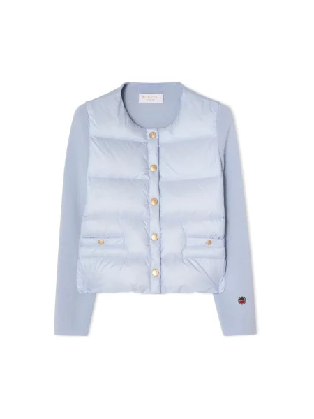 Kurtka Busnel wełniana niebieska