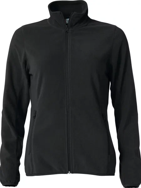 Clique Basic Kurtka Micro Fleece – antipilling – black czarna