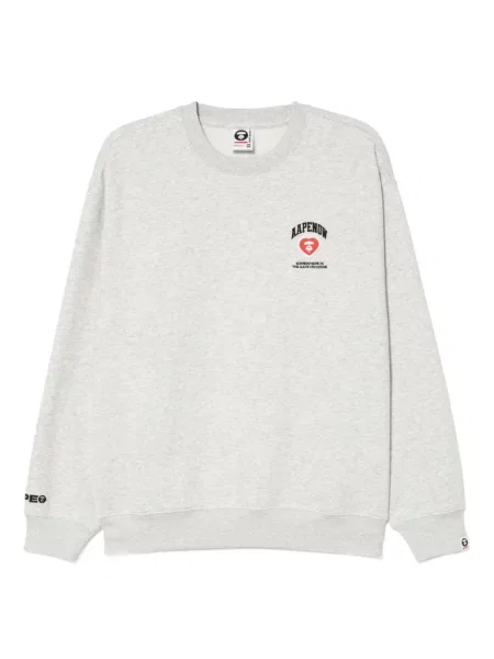 Суитчър Aape By *a Bathing Ape® закърпени сиво