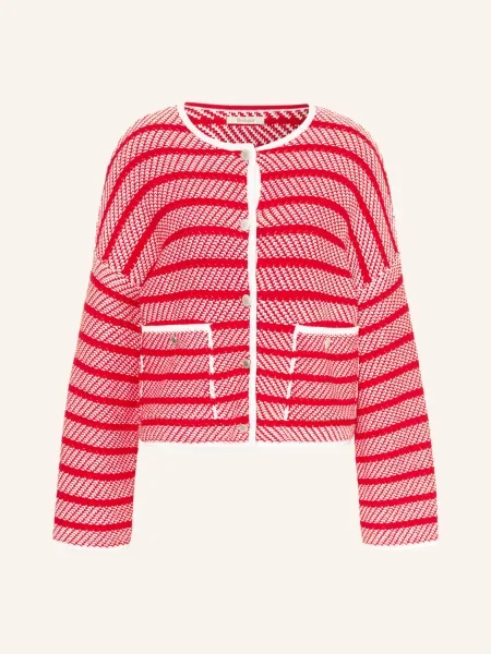 Barbour Sweter Polly rot biały