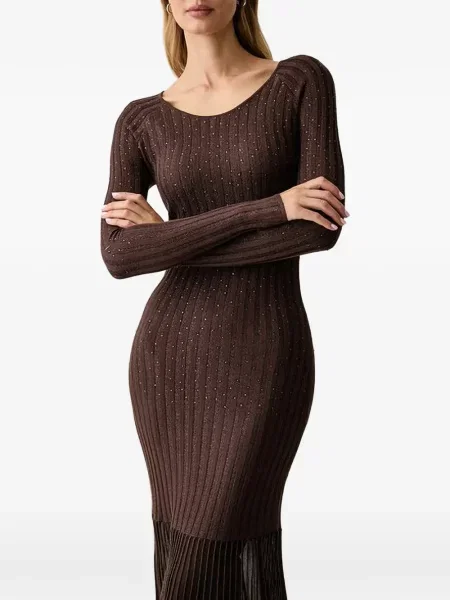 Stras rochie maxi Guess maro