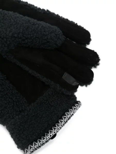Mănuși Ugg cu blană negru