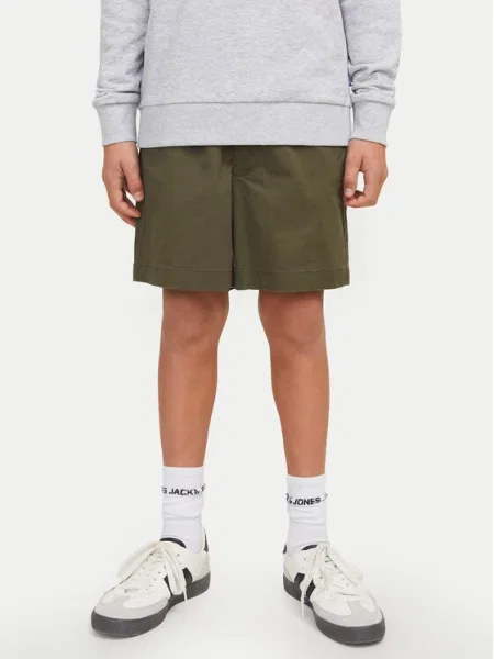 Jack & Jones Junior Medžiaginiai šortai Jaiden žalia