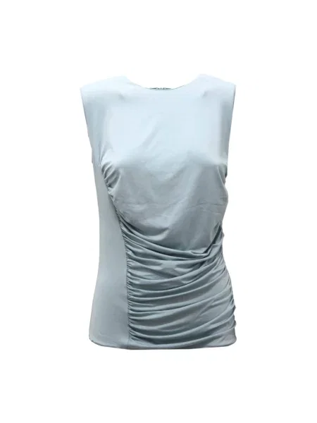 Top Armani niebieski