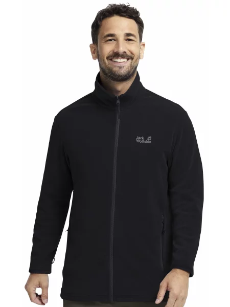 Флісова кофта Jack Wolfskin чорний