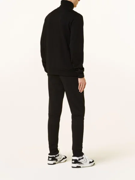 Lacoste Bluza Dresowa Typu Troyer schwarz granatowa